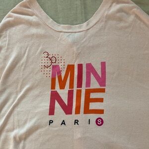 NWT Disney Minnie Paris Pink Cardigan ‎       size XL